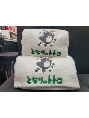 Jogo de toalha TOTORO FOLHA