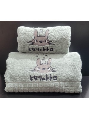 Jogo de toalha TOTORO LIMESTONE