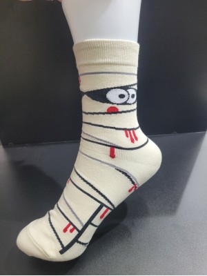 MEIA CANO MEDIO MONSTRO MUMIA