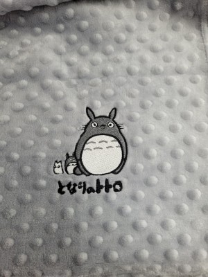 COBERTOR MANTA POP CORN TOTORO