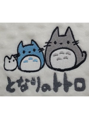 COBERTOR MANTA POP CORN TOTORO FRIENDS