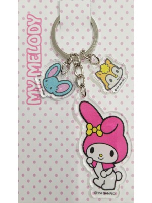 CHAVEIRO ACRILICO MY MELODY FRIENDS 2