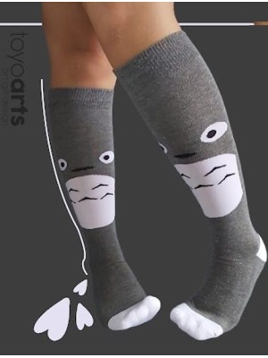 MEIA CANO LONGO TOTORO