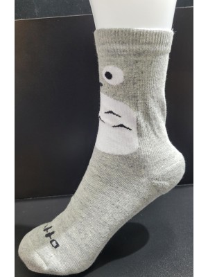 MEIA CANO MEDIO TOTORO FACE