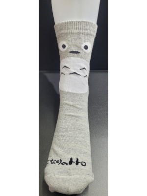 MEIA CANO MEDIO TOTORO FACE